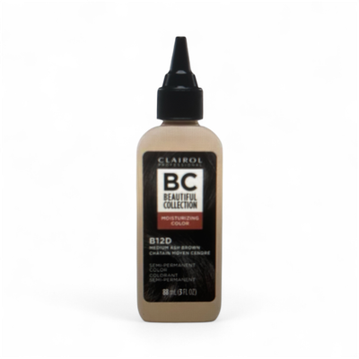CLAIROL BEAUTIFUL COLLECTION MOISTURIZING COLOR 3 OZ-B12D - MEDIUM ASH BROWN