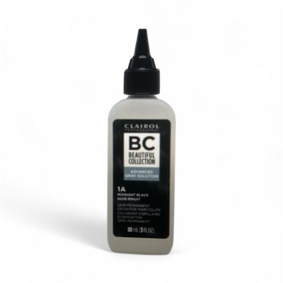 CLAIROL BEAUTIFUL COLLECTION ADVANCED GRAY SOLUTION 3 OZ-1A - MIDNIGHT BLACK