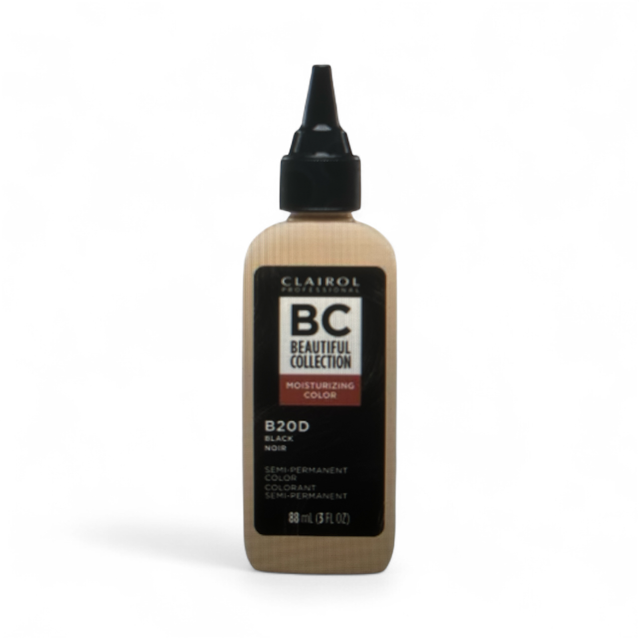 CLAIROL BEAUTIFUL COLLECTION MOISTURIZING COLOR 3 OZ-B20D - BLACK
