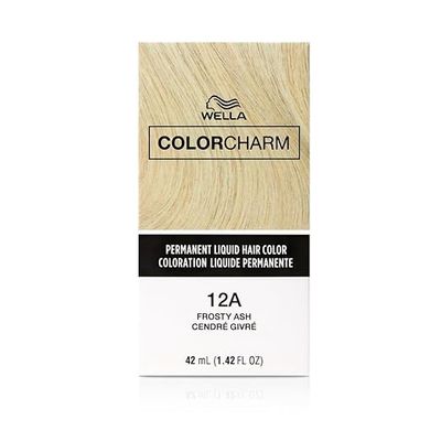 WELLA COLOR CHARM PERMANENT LIQUID HAIR COLOR 1.4 OZ 12A/1210  FROSTY ASH