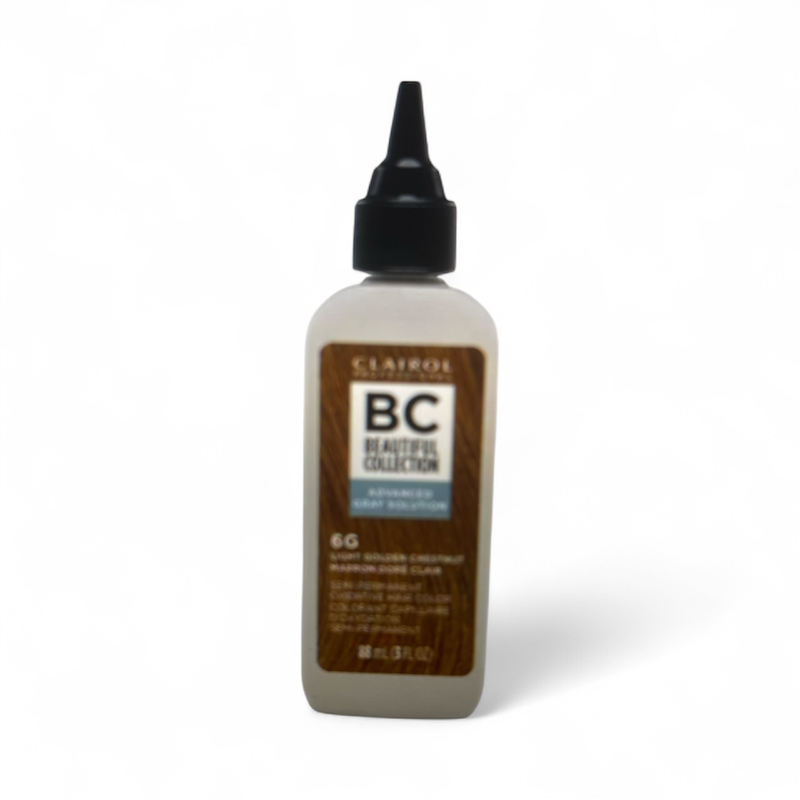 CLAIROL BEAUTIFUL COLLECTION ADVANCED GRAY SOLUTION 3 OZ-6G - LIGHT GOLDEN CHESTNUT