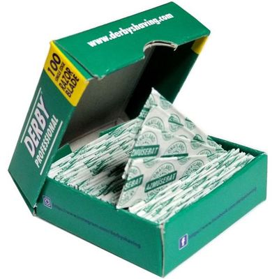 Derby Professional Single Edge Razor Blades - 100 Blades Derby Professional Single Edge Razor Blades - 100 Blades
