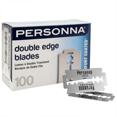 Personna Double Edge Stainless Steel Blades - 100 Blades #BP9020 Personna Double Edge Stainless Steel Blades - 100 Blades #BP9020