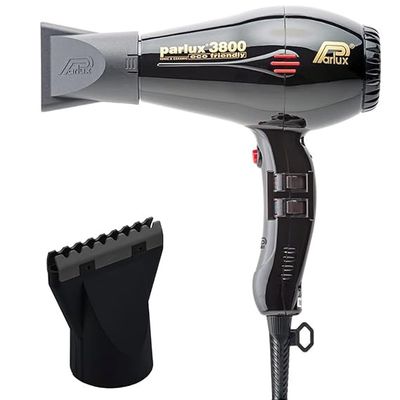 Parlux 3800 Eco Friendly Ceramic Ionic Hair Dryer - Black