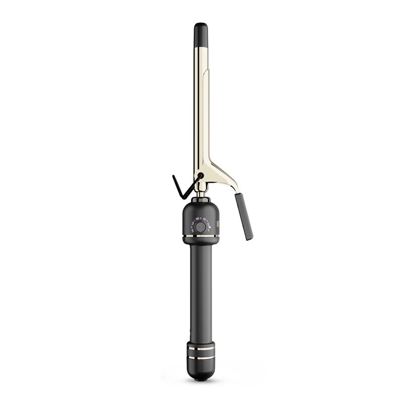HOT TOOLS 24K Gold Extended Barrel Curling Irons -PLATES SIZE: 5/8"