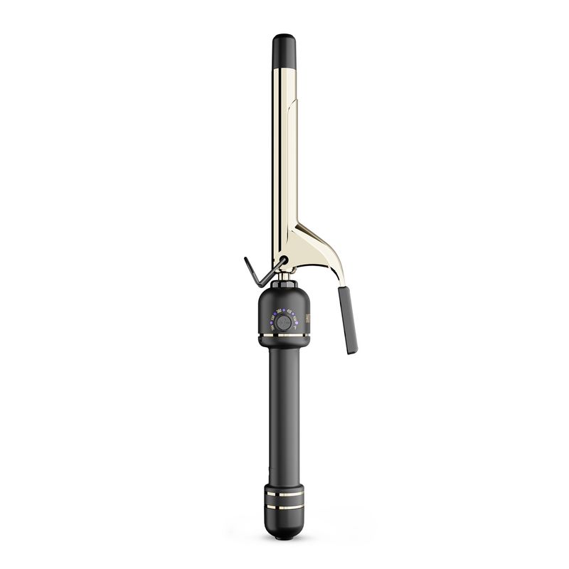 HOT TOOLS 24K Gold Extended Barrel Curling Irons -PLATES SIZE: 3/4"