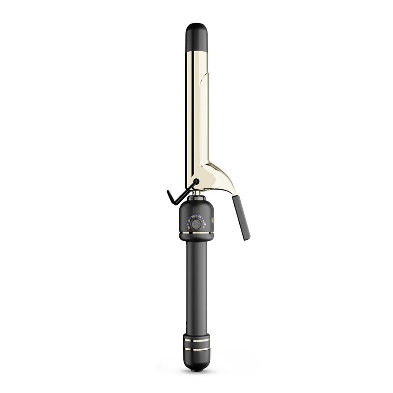 HOT TOOLS 24K Gold Extended Barrel Curling Irons -PLATES SIZE: 1"
