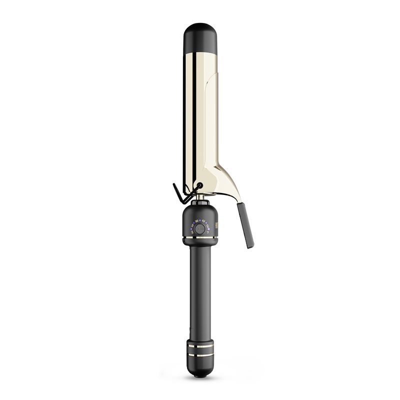 HOT TOOLS 24K Gold Extended Barrel Curling Irons -PLATES SIZE: 1 1/2"