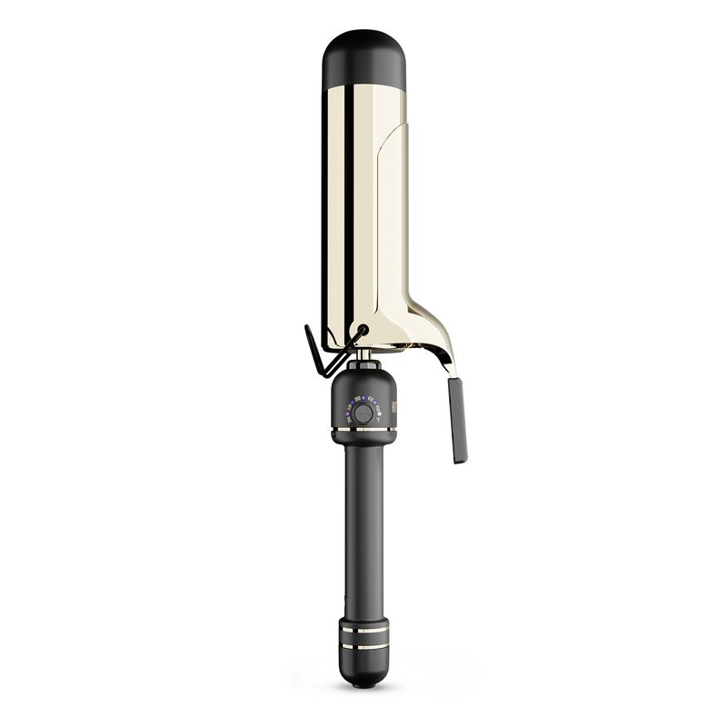 HOT TOOLS 24K Gold Extended Barrel Curling Irons -PLATES SIZE: 2"