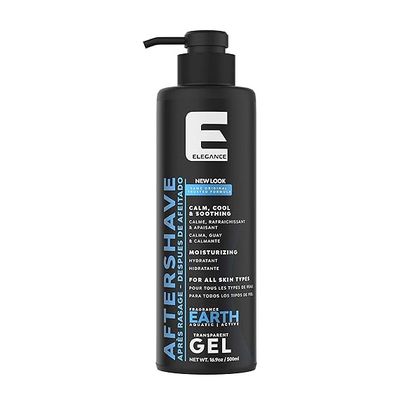 Elegance Plus After Shave Lotion Blue - Refreshing 16.9 OZ