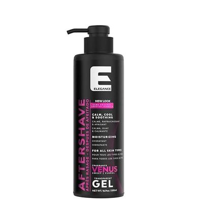 Elegance Plus After Shave Lotion Pink - Invigorating 16.9 oz