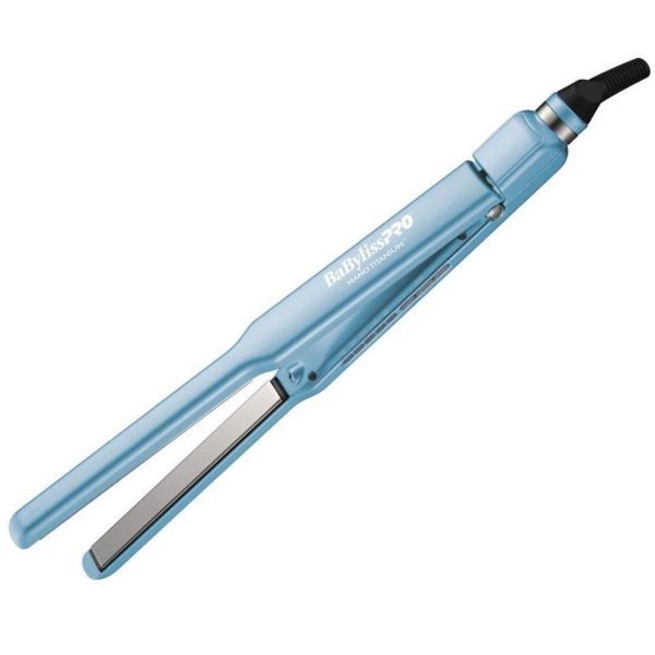 BaByliss Pro Nano Titanium Flat Iron Ultra-Sleek - 1/2" #BNT4171TUC (Dual Voltage)