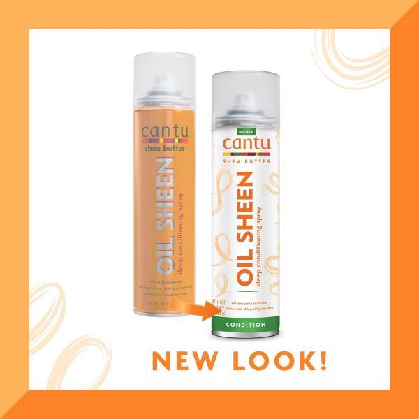 Cantu Shea Butter Oil Sheen Deep Conditioning Spray 10 oz
