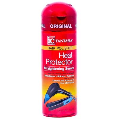 Fantasia IC Hair Polisher Heat Protector Straightening Serum 6 oz