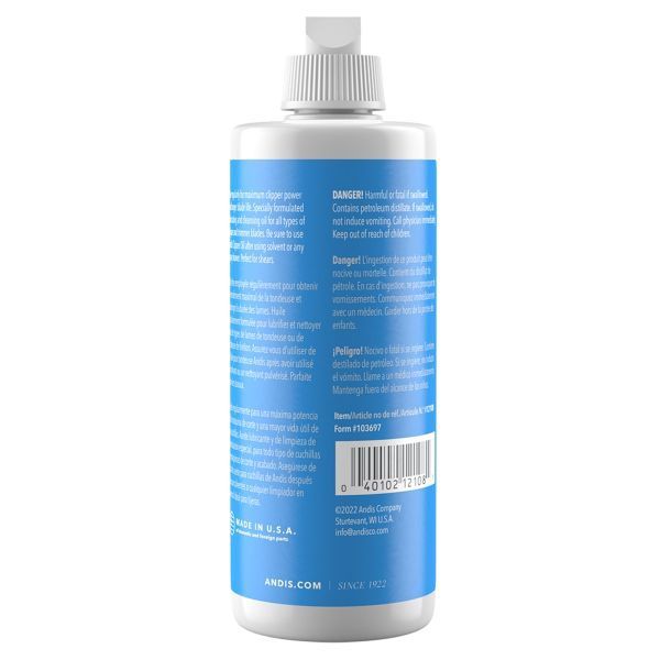 Andis Clipper Oil 4 oz #12108
