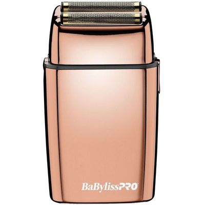 BaByliss Pro FOILFX02 Cordless Metal Double Foil Shaver - Rose Gold #FXFS2RG BaByliss Pro FOILFX02 Cordless Metal Double Foil Shaver - Rose Gold #FXFS2RG