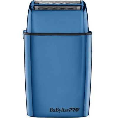 BaByliss Pro LIMITED EDITION FOILFX02 Cordless Metal Double Foil Shaver - Blue #FXFS2BL BaByliss Pro LIMITED EDITION FOILFX02 Cordless Metal Double Foil Shaver - Blue #FXFS2BL