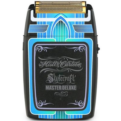 Stylecraft X Mister Cartoon Rebel Shaver – Professional Shaver with Super-Torque Motor #SC809M Stylecraft X Mister Cartoon Rebel Shaver – Professional Shaver with Super-Torque Motor #SC809M