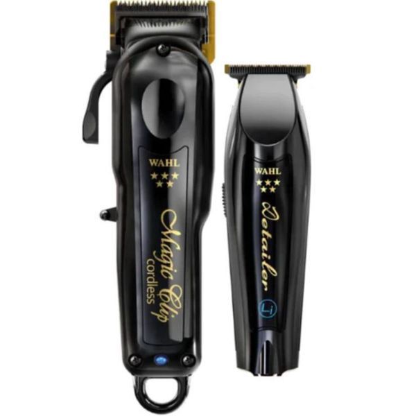 Wahl Cordless Barber Combo - 5 Star Cordless Magic Clip & Cordless Detailer Li #3025397 Wahl Cordless Barber Combo - 5 Star Cordless Magic Clip & Cordless Detailer Li #3025397