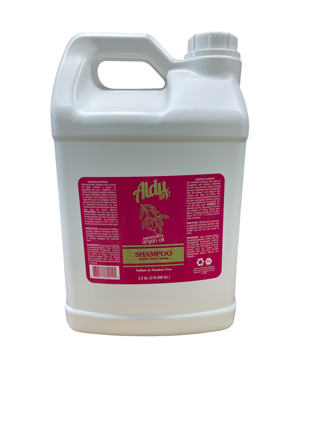 Aldu Line Enriched with Argan Oil Shampoo 2.8 Gal Aldu Line Enriched with Argan Oil Shampoo 2.8 Gal