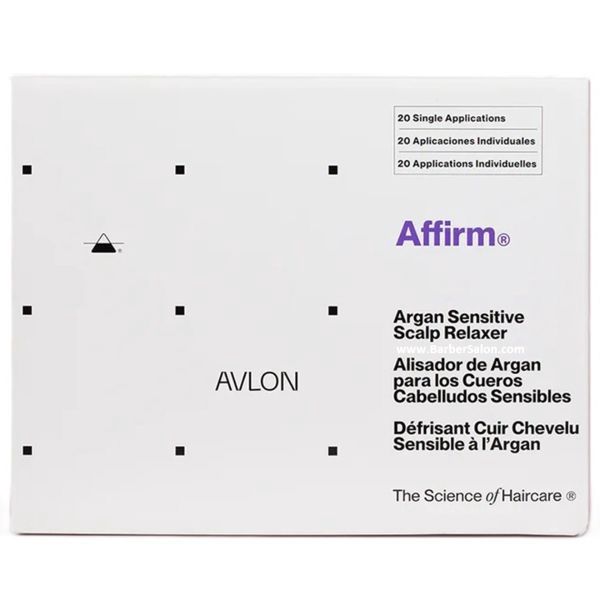 Avlon Affirm Argan Sensitive Scalp Relaxer Kit - 20 Applications Avlon Affirm Argan Sensitive Scalp Relaxer Kit - 20 Applications