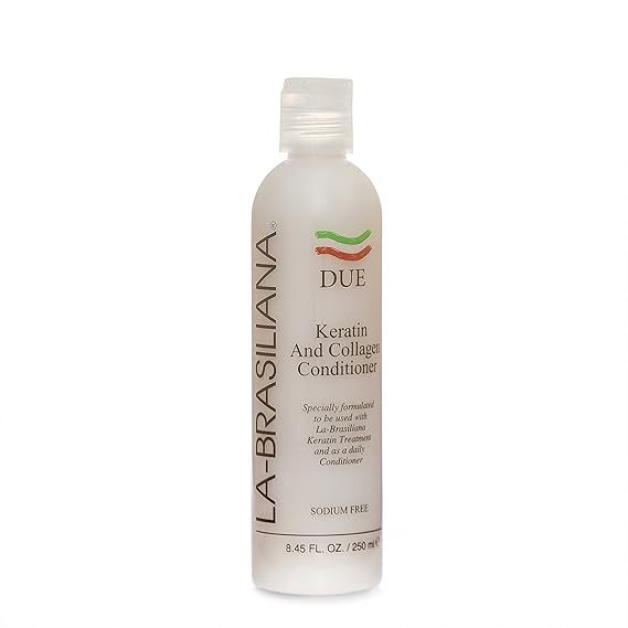 La-Brasiliana Due Keratin and Collagen Conditioner 8 Onz