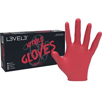 L3VEL3 Nitrile Gloves 100 Pcs [S to XL Available]