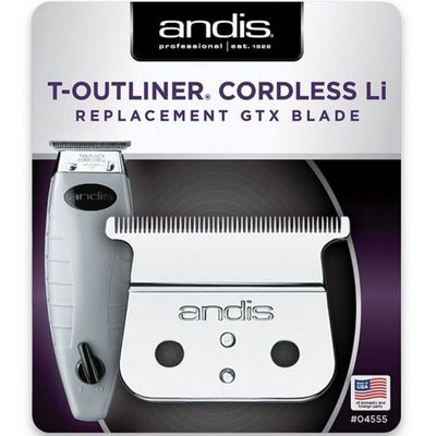 Andis Cordless T-Outliner Li Replacement Deep Tooth GTX Blade #04555