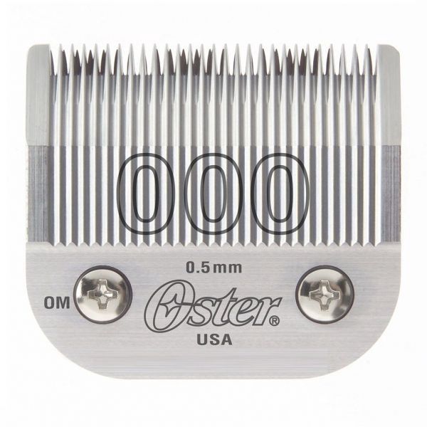 Oster Detachable Blade [#000] - 1/50" Fits Classic 76, Octane, Model One, Model 10 Clippers #76918-026