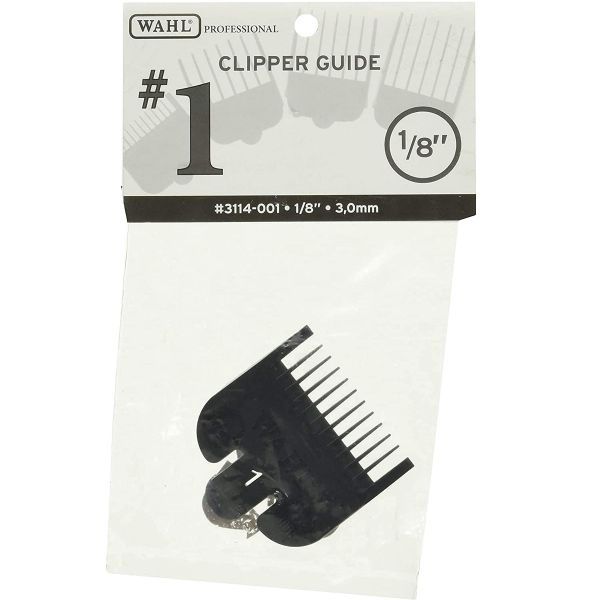 Wahl Clipper Guide Black [#1] - 1/8" #3114-001