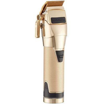BaByliss Pro Limited Edition GOLD SNAPFX Clipper With Snap In/Out Dual Lithium Battery System #FX890GI (Dual Voltage)