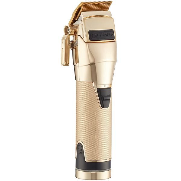 BaByliss Pro Limited Edition GOLD SNAPFX Clipper With Snap In/Out Dual Lithium Battery System #FX890GI (Dual Voltage)