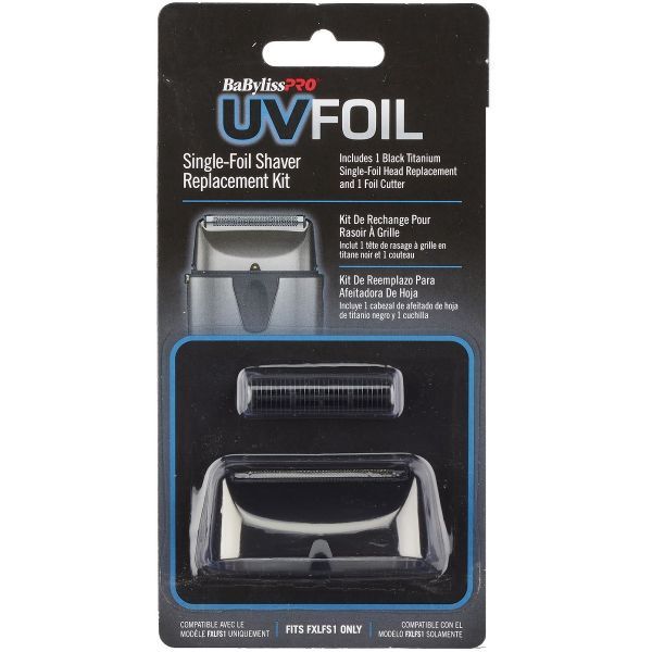 BaByliss Pro LO-PROFX Compact Series Single-Foil Shaver Replacement Kit [Single-Foil &amp; Cutter] #FXLPRF1