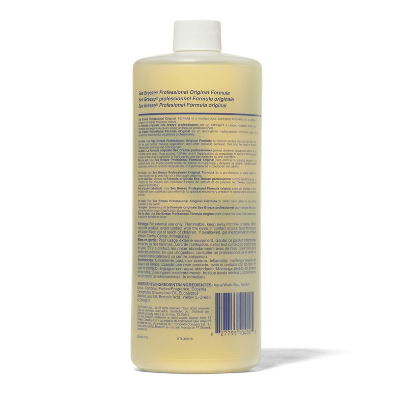 Sea Breeze Astringent for Skin Scalp and Nails 32 oz.