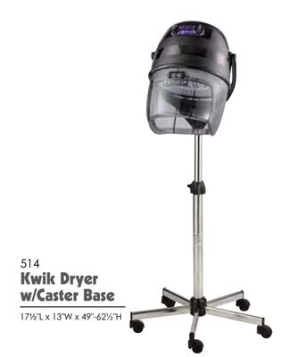 514 Kwik Dryer W/Caster Base