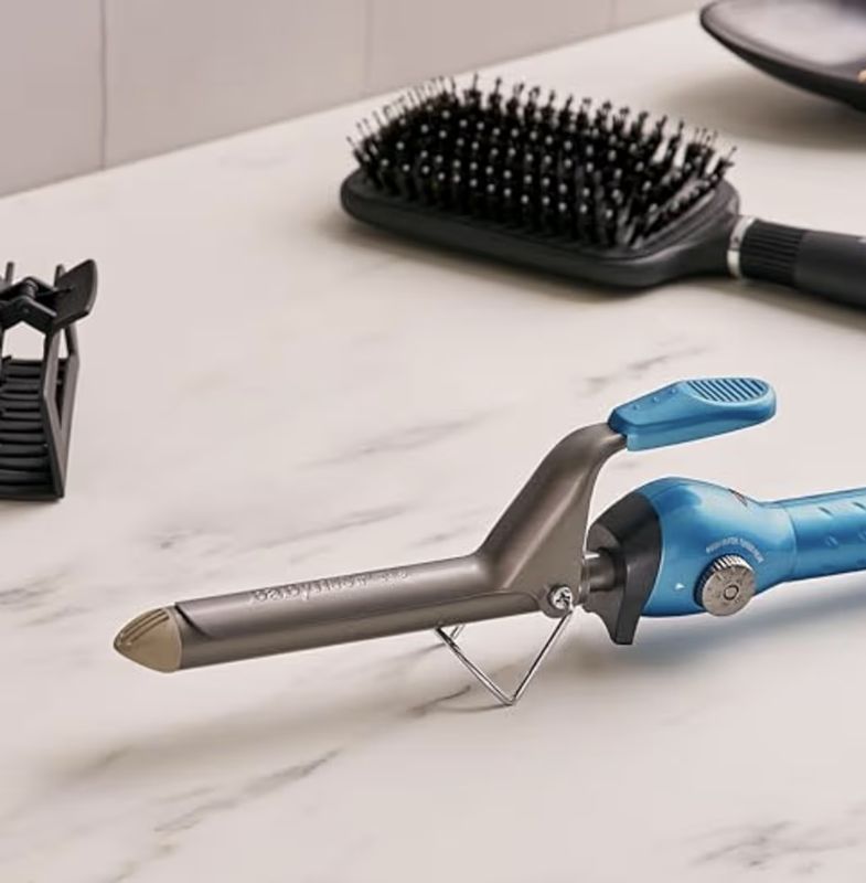 BaByliss Pro Nano Titanium Spring Curling Iron - 3/4" #BNT75S