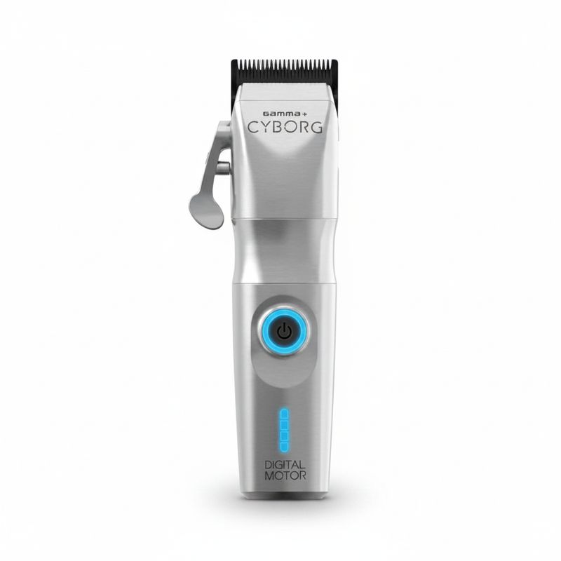 Gamma+ CYBORG Professional Metal Clipper with Digital Brushless Motor #GP604M