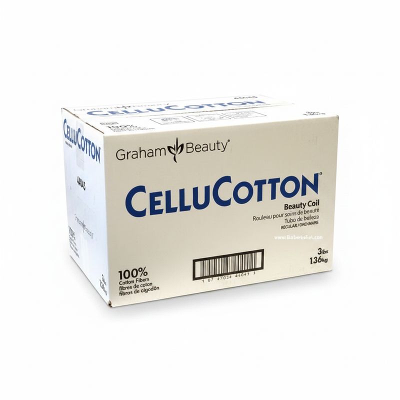 Graham Beauty CelluCotton 100% Cotton Fibers Beauty Coil 3 Lbs #44045