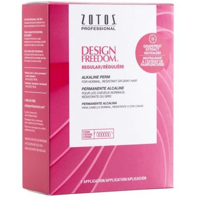 Zotos Design Freedom Regular Alkaline Perm for Normal, Resistant or Gray Hair (Firm) - 1 Application