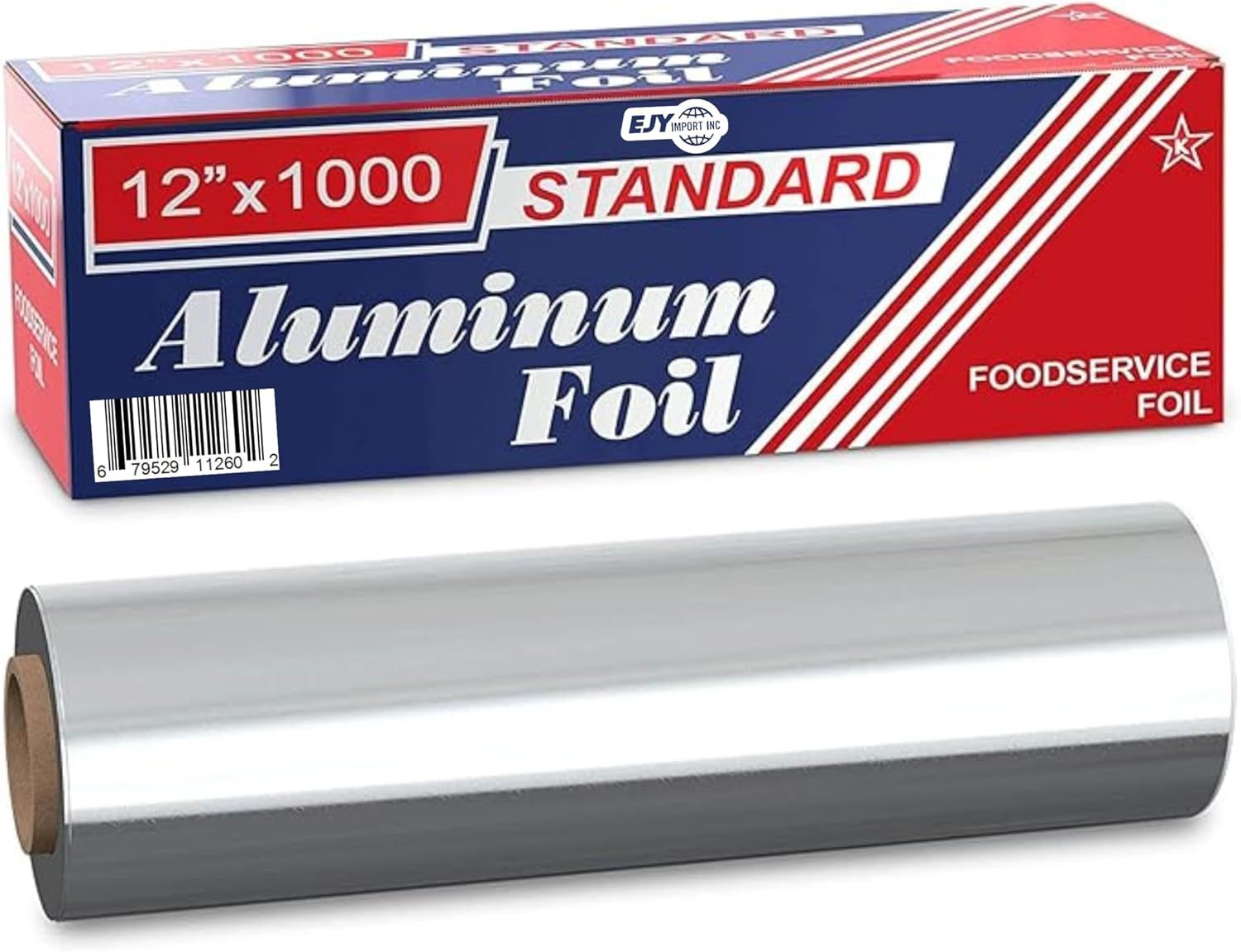 Standard Premium Aluminum Foil | 12”x1000 Feet Long