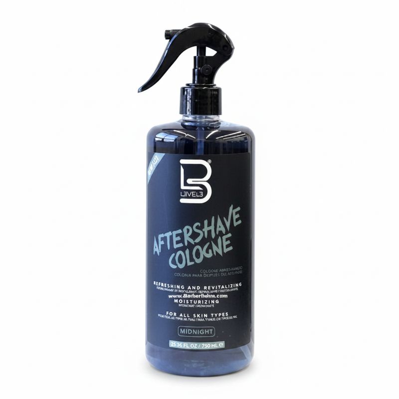 L3VEL3 After Shave Spray Cologne with Trigger - Midnight 25.36 oz