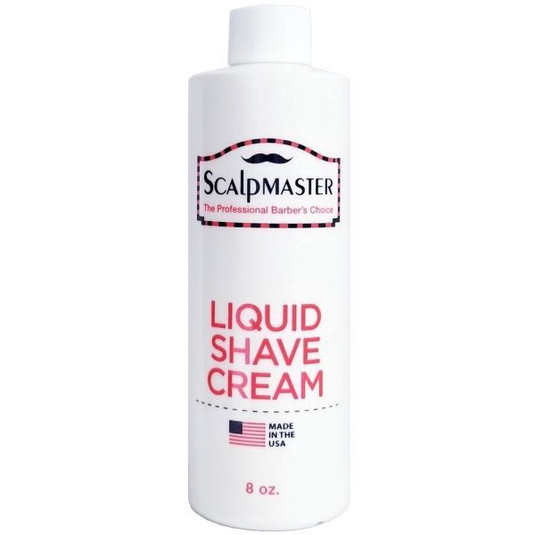 Scalpmaster Liquid Shave Cream 8z