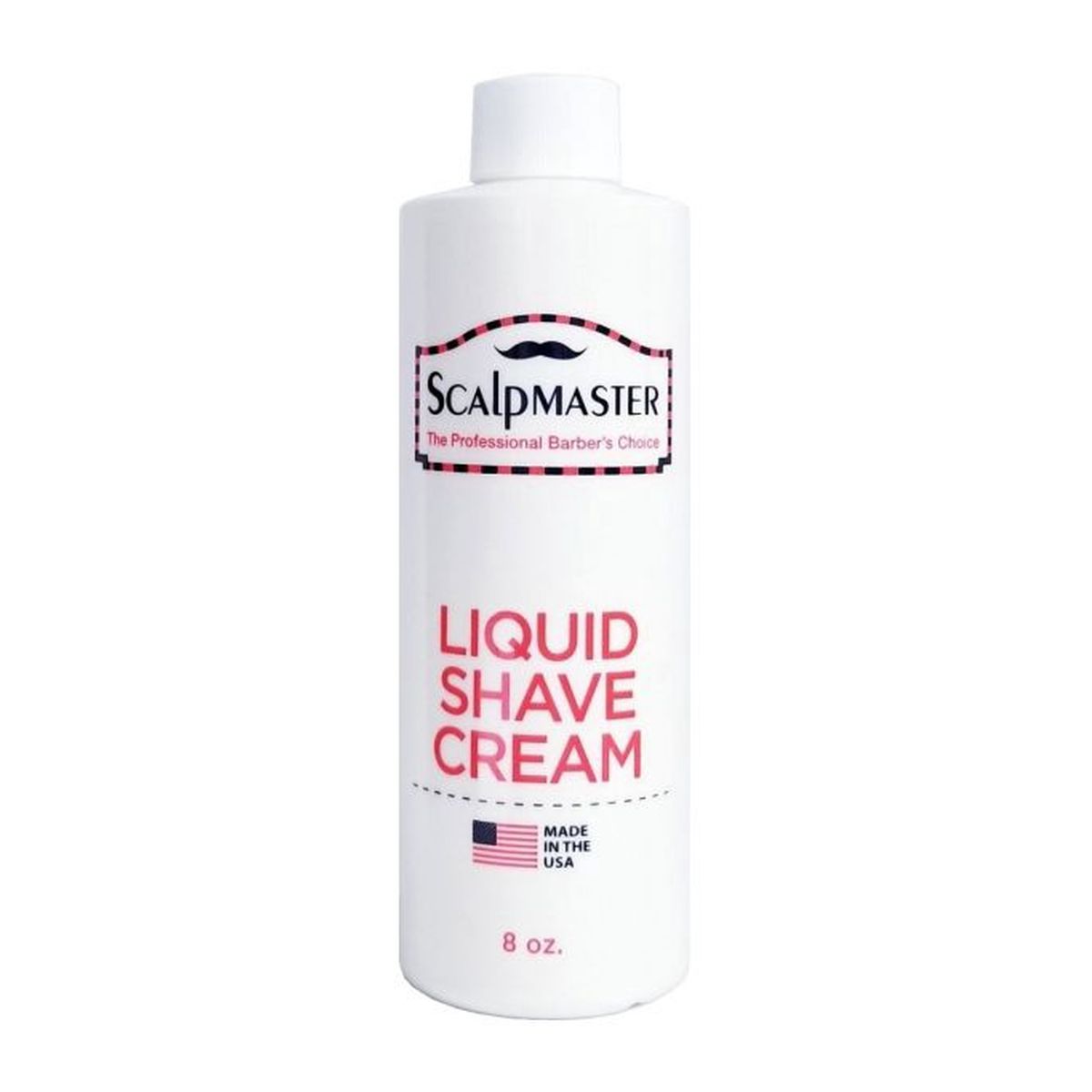 Scalpmaster Liquid Shave Cream 8 oz