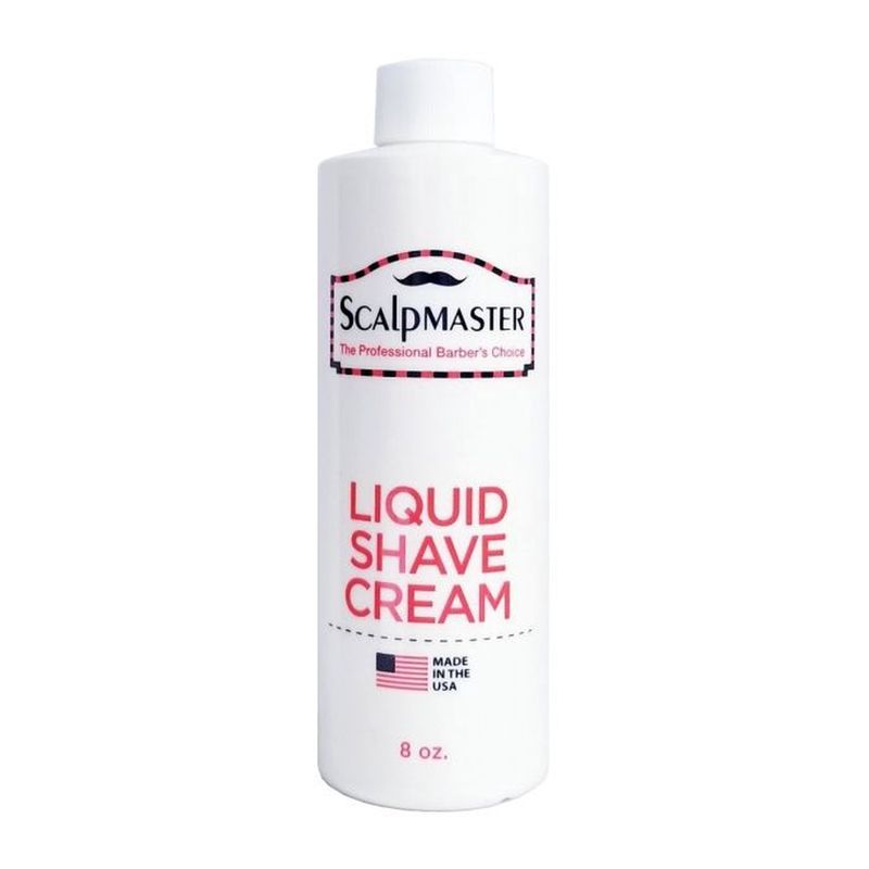 Scalpmaster Liquid Shave Cream 8 oz
