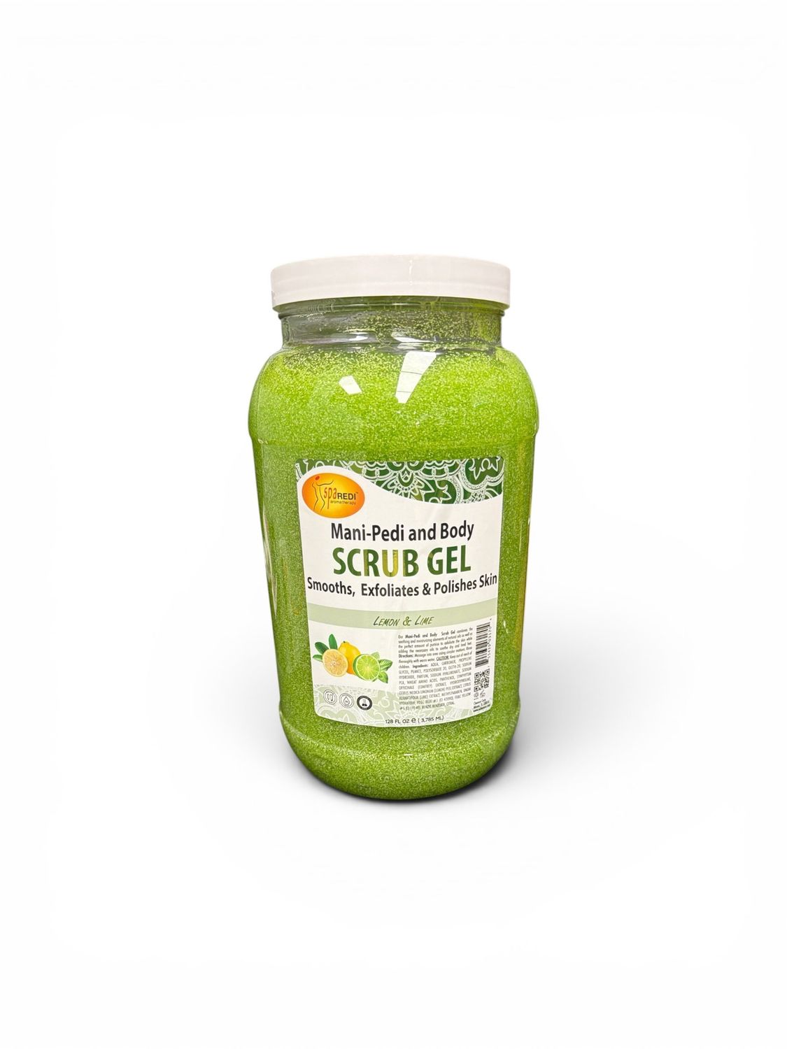 Mani- Pedi And Body Scrub Gel 128 Onz Lemon & Lime