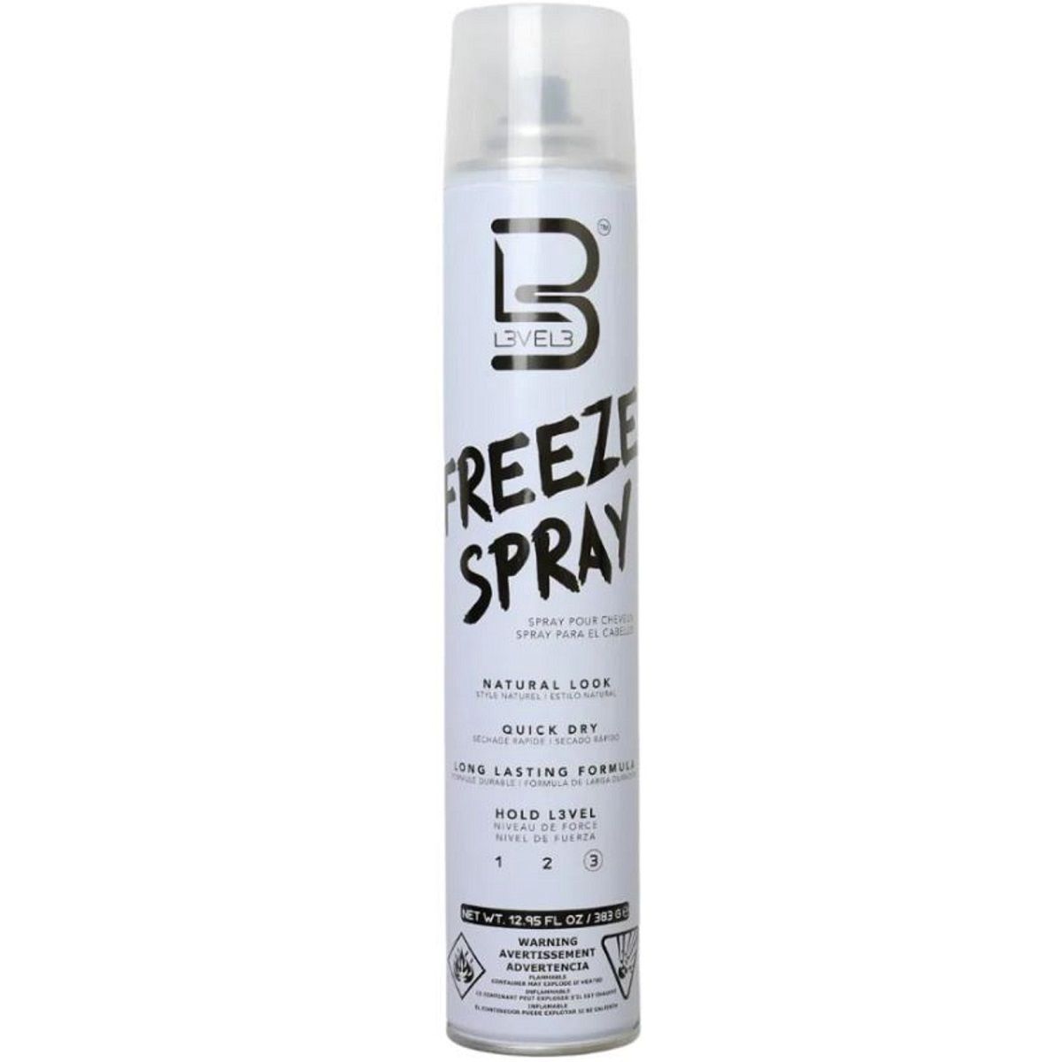 L3VEL3 Freeze Spray Hold Level 3 9.17 OZ L3VEL3 Freeze Spray Hold Level 3 9.17 OZ