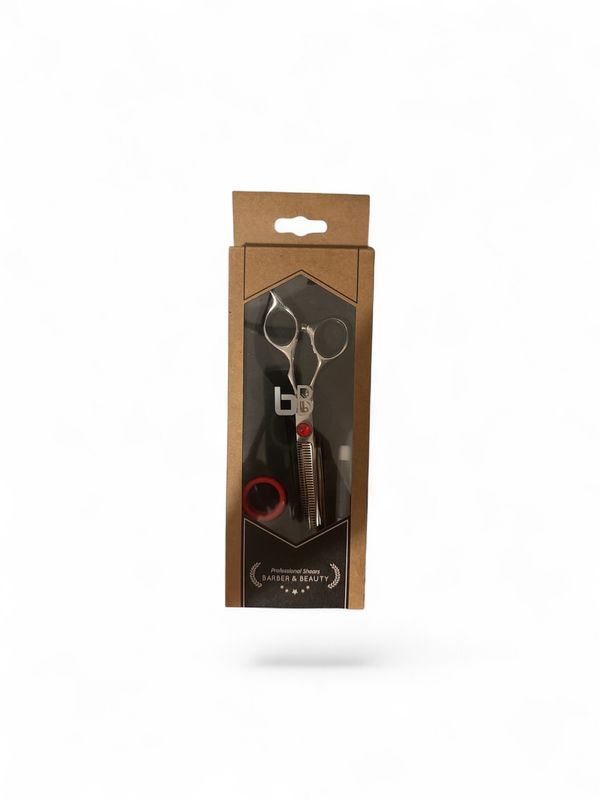 b Bold es 28 thinning Hairdresser scissor aliminium handle 5.5
