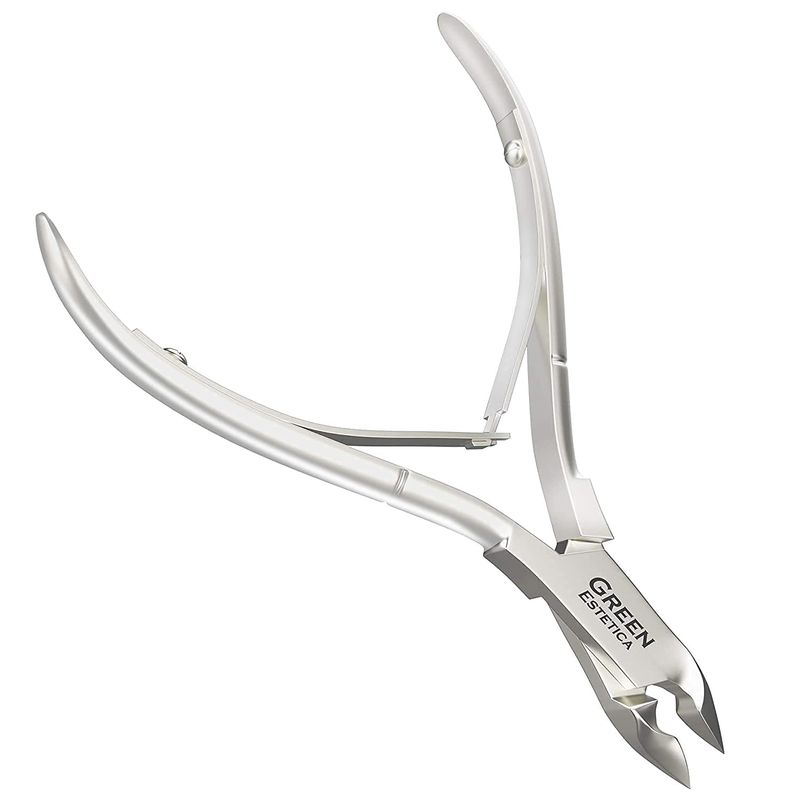 Professional Cuticle Trimmer Nail Cuticle Cutter Stainless Steel Cuticle Nippers with Sharp Blades Clippers Manicure Tools Double Spring for Nail Care Pedicure Nail Tool (Silver) Professional Cuticle Trimmer Nail Cuticle Cutter Stainless Steel Cuticle Nippers with Sharp Blades Clippers Manicure Tools Double Spring for Nail Care Pedicure Nail Tool (Silver)