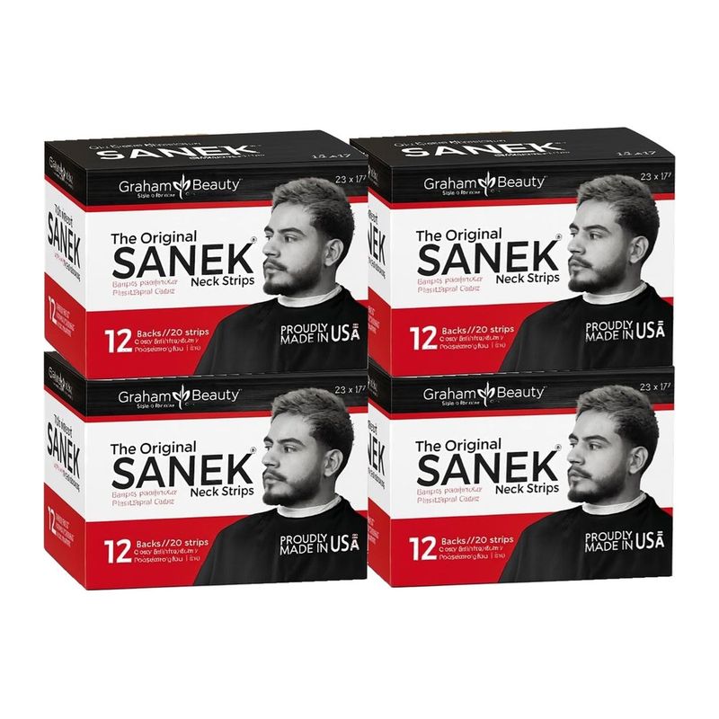 Graham Sanek Neck Strips - 2,880 Strips (4 Cajas x 720) #43310