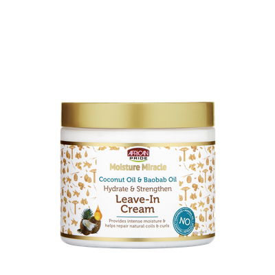 African Pride MOISTURE MIRACLE LEAVE-IN CREAM 15OZ
